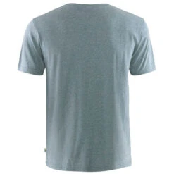 FJÄLLRÄVEN Men's 1960 Logo T-Shirt - Uncle Blue-Melange 7 FJÄLLRÄVEN Men's 1960 Logo T-Shirt - Uncle Blue-Melange -Outdoor Apparel Fjallraven 1960Tshirt Blue 03