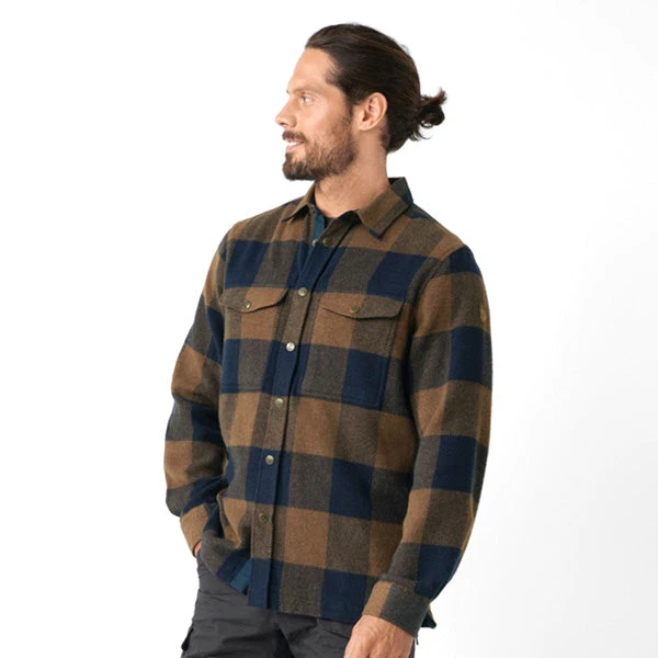 FJÄLLRÄVEN Canada Shirt - Chestnut & Dark Navy 3 FJÄLLRÄVEN Canada Shirt - Chestnut & Dark Navy - Image 3