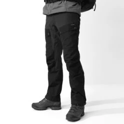FJÄLLRÄVEN Men's Keb Trousers - Reg - Black -Outdoor Apparel Fjallraven KebTrousers Black 03