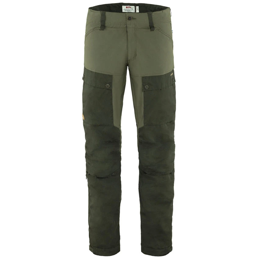 FJÄLLRÄVEN Men's Keb Trousers - Reg - Deep Forest/Laurel Green 1 FJÄLLRÄVEN Men's Keb Trousers - Reg - Deep Forest/Laurel Green