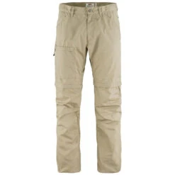 FJÄLLRÄVEN Men's High Coast Zip-Off Trousers - Sand Stone