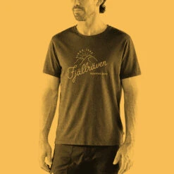 FJÄLLRÄVEN Men's Sunrise T-Shirt - Laurel Green -Outdoor Apparel Fjallraven SS23 MsSunriseTee LaurelGreen 04