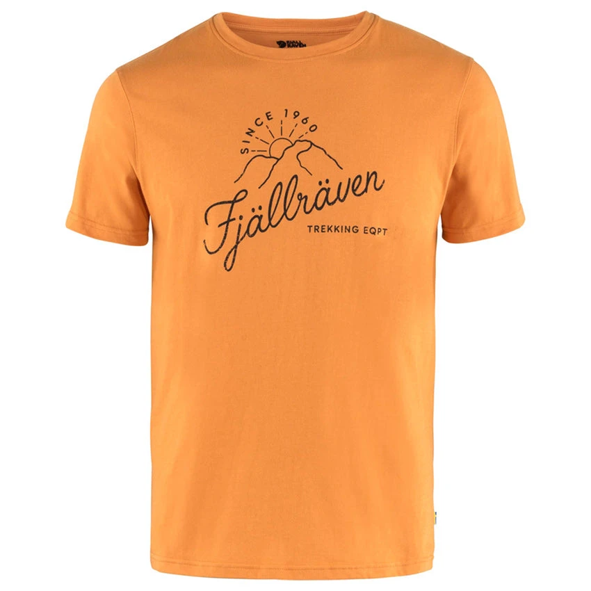 FJÄLLRÄVEN Men's Sunrise T-Shirt - Spicy Orange