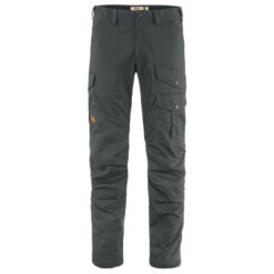 FJÄLLRÄVEN Men's Vidda Pro Lite Trousers - Reg - Dark Grey