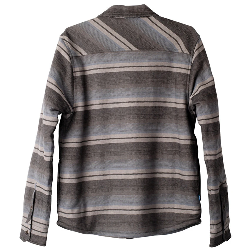 KAVU Men's Eagle Pine Shirt - Midnight Stripe 2 KAVU Men's Eagle Pine Shirt - Midnight Stripe - Image 2