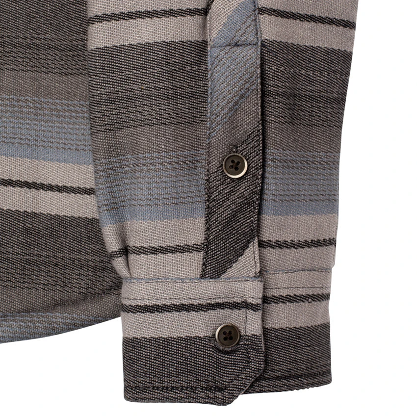 KAVU Men's Eagle Pine Shirt - Midnight Stripe 4 KAVU Men's Eagle Pine Shirt - Midnight Stripe - Image 4