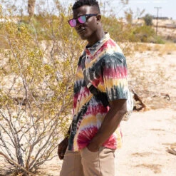 KAVU Men's Excellent Adventure Shirt - Layer Cake -Outdoor Apparel KAVU SS23 ExcellentAdventureShirt LC 05