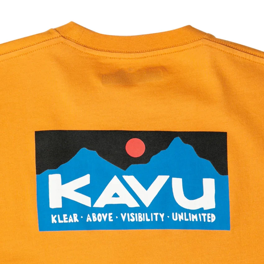 KAVU Men's Klear Above Etch Art T-Shirt - Butterscotch 3 KAVU Men's Klear Above Etch Art T-Shirt - Butterscotch - Image 3