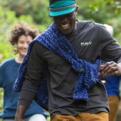 KAVU Men's L/S Etch Art T-Shirt - Black Licorice -Outdoor Apparel KAVU SS23 MsKlearAboveLSEtchArtTee Black 04