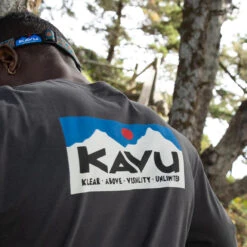 KAVU Men's L/S Etch Art T-Shirt - Black Licorice -Outdoor Apparel KAVU SS23 MsKlearAboveLSEtchArtTee Black 05