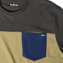 KAVU Men's Piece Out T-Shirt - Shadow Trail -Outdoor Apparel KAVU SS23 PieceOut ST 03