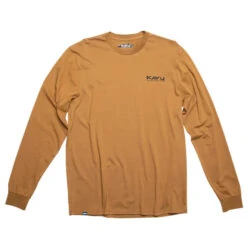 KAVU Men's Daily Dose Long Sleeve T-Shirt - Soil 5 KAVU Men's Daily Dose Long Sleeve T-Shirt - Soil -Outdoor Apparel Kavu AW23 MensDailyDose Soil 03