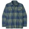 Patagonia Men's L/S Organic Cotton Fjord Flannel Shirt - Live Oak: Hemlock Green
