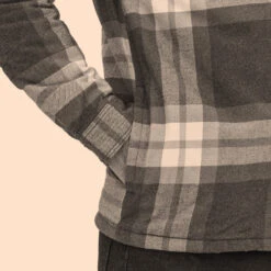 Patagonia Men's Insulated Organic Cotton MW Fjord Flannel Shirt - Forestry: Hemlock Green -Outdoor Apparel Patagonia AW22 MsInsulatedFjordFlannel FHemlockGreen 05