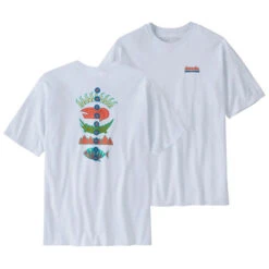 Patagonia Men's Fitz Roy Wild Responsibili-Tee - White