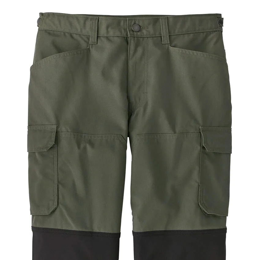 Patagonia Men's Cliffside Rugged Trail Pants - Reg - Industrial Green 2 Patagonia Men's Cliffside Rugged Trail Pants - Reg - Industrial Green - Image 2