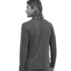 Patagonia Men's L/S Capilene Cool Trail Shirt - Forge Grey -Outdoor Apparel Patagonia LSCapileneCoolShirt ForgeGrey 03