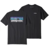 Patagonia Men's P-6 Logo Responsibili-Tee - Black