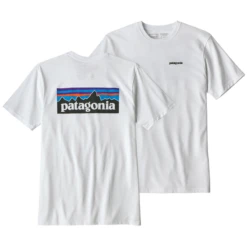 Patagonia Men's P-6 Logo Responsibili-Tee - White