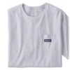 Patagonia Men's P-6 Label Pocket Responsibili-Tee - White