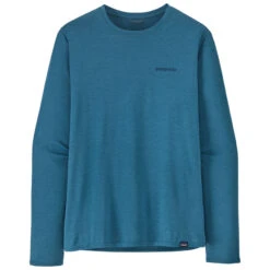 Outdoor Apparel -Outdoor Apparel Patagonia SS23 LSCapCoolGraphicWater BLWX 02