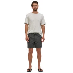 Patagonia Men's Lightweight All Wear Hemp Volley Shorts - Forge Grey -Outdoor Apparel Patagonia SS23 MsHempVolleyShorts FGE 03