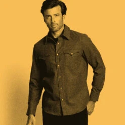 Pendleton Canyon Shirt - Red Mix 8 Pendleton Canyon Shirt - Red Mix -Outdoor Apparel Pendleton AW22 CanyonShirt RedMix 04