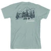 Pendleton Mountain Camping Graphic Tee - Dusty Blue/Navy