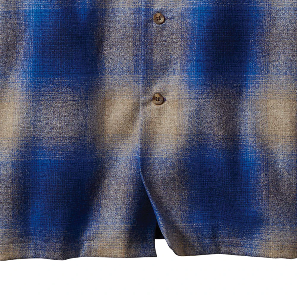 Pendleton Classic Board Shirt - Tan / Blue Ombre 3 Pendleton Classic Board Shirt - Tan / Blue Ombre - Image 3