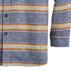 Pendleton Driftwood Shirt - Blue Pinto Mountains -Outdoor Apparel Pendleton DriftwoodShirt Blue 05
