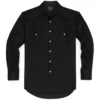 Pendleton Fitted Canyon Shirt - Black Solid