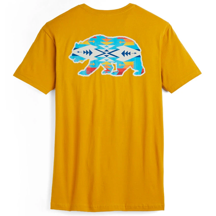 Pendleton Tucson Bear Graphic Tee - Antique Gold/Multi