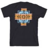 Pendleton Chief Joseph Graphic Tee - Midnight Navy/Light Orange