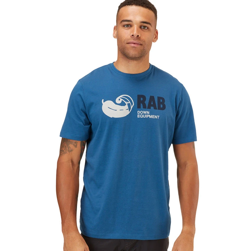 Rab Men's Stance Vintage Tee - Denim 2 Rab Men's Stance Vintage Tee - Denim - Image 2