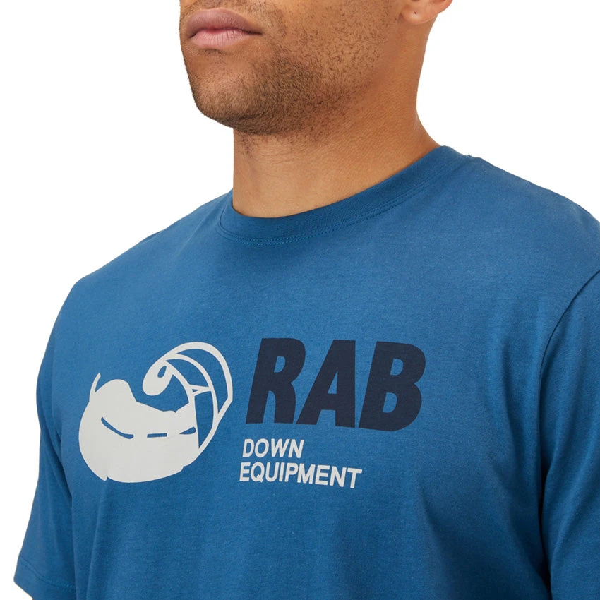 Rab Men's Stance Vintage Tee - Denim 3 Rab Men's Stance Vintage Tee - Denim - Image 3