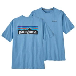 Patagonia Men's P-6 Logo Responsibili-Tee - Lago Blue