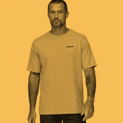 Patagonia Men's P-6 Logo Responsibili-Tee - Salvia Green -Outdoor Apparel SS23 Patagonia P6Tee QZCO 04 c66306a3 28d7 4d19 9fca b1513ef12a9a