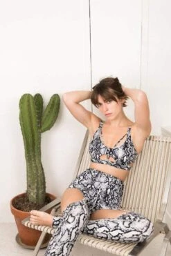 Baby Valentine Top - Snake -Outdoor Apparel chantay polewear tops baby valentine top snake 30381363232902