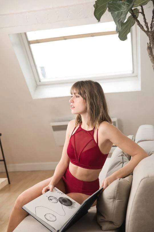 Vortex Top - Bordeaux