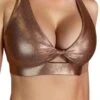 Essential Twist Sports Bra - Rose Gold