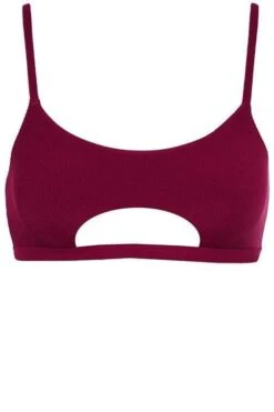 Hills Raree Top Ribbed Plum -Outdoor Apparel creatures of xix tops hills reree top ribbed plum 12171767447597