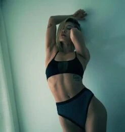 Black Scoop Neck Top