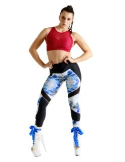 Liquid Top - Babylon Red -Outdoor Apparel indi polewear tops liquid top babylon red 2272559530029