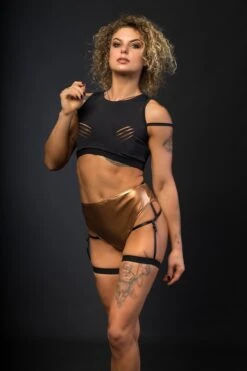 Top Sasha Meow Scratches Bronze