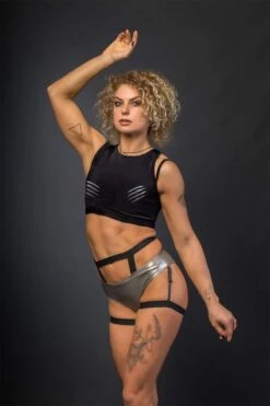 Outdoor Apparel -Outdoor Apparel paradise chick tops top sasha meow scratches silver 4559261433901