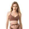 Cross Wrap Top- Mocha