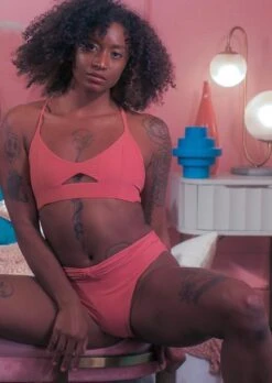 Carla Top- Pink Clay